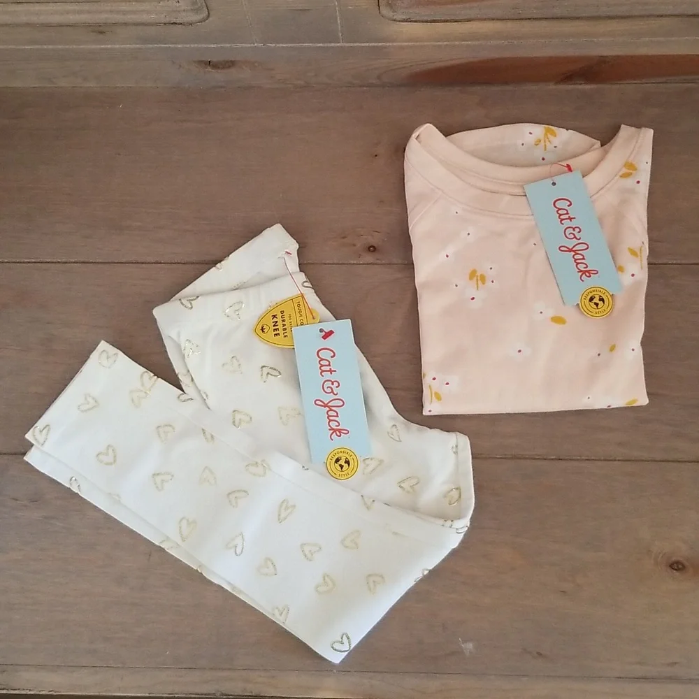 Cat & Jack Top and Leggings